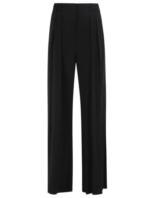 Max Mara Max Mara Women Flowing Viscose Jersey Trousers