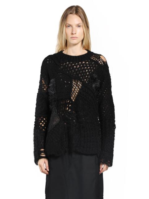 Junya Watanabe Junya Watanabe Woman Black Knitwear