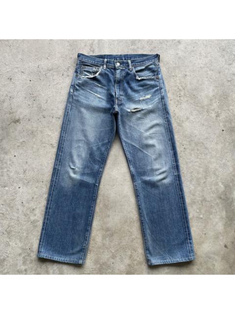 Levi's Vintage Levi’s 502 Big E Faded Selvage Denim Jeans Pants