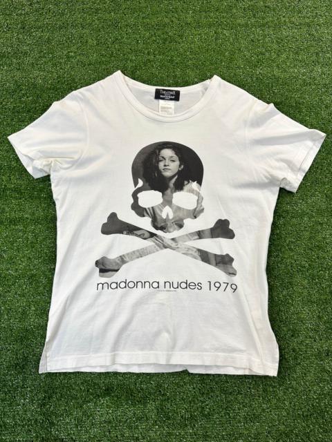 Mastermind Japan X Theatre 8 White Madonna Nudes Tee