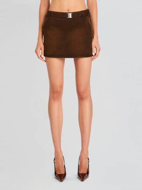 RETROFÊTE MARQUISE MID RISE MINI SKIRT