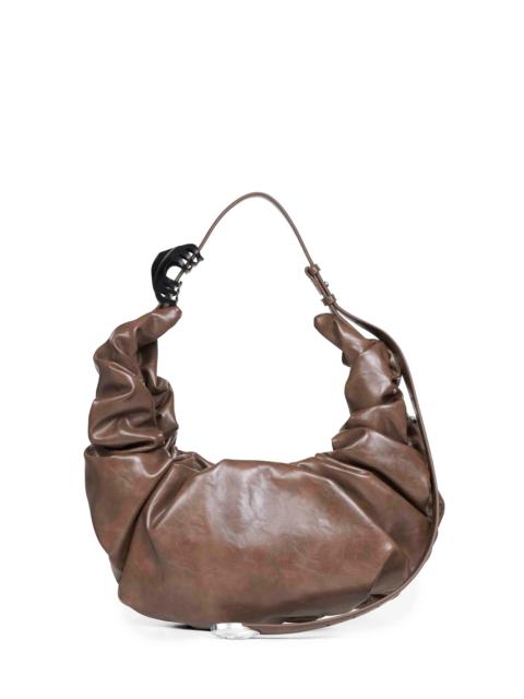 Diesel Green Grab-D Hobo L shoulder bag