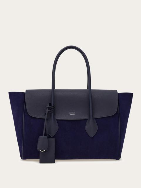 East-West tote bag (L)