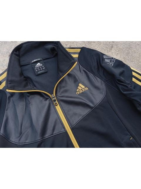 adidas Adidas 🏀🏐🎾 Tracktop Jacket Black & Gold 🥇