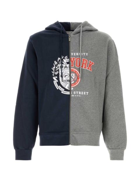 A.P.C. A.P.C. Men Two-Tone Cotton A.P.C. X Marc Jacobs Sweatshirt