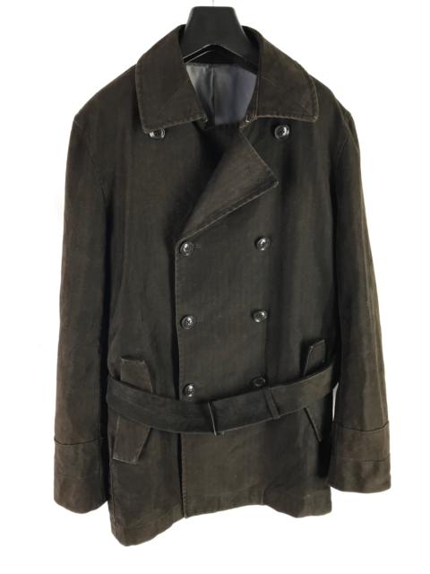 Other Designers Japanese Brand - JUN MEN DOUBLE BREASTED TRENCH COAT