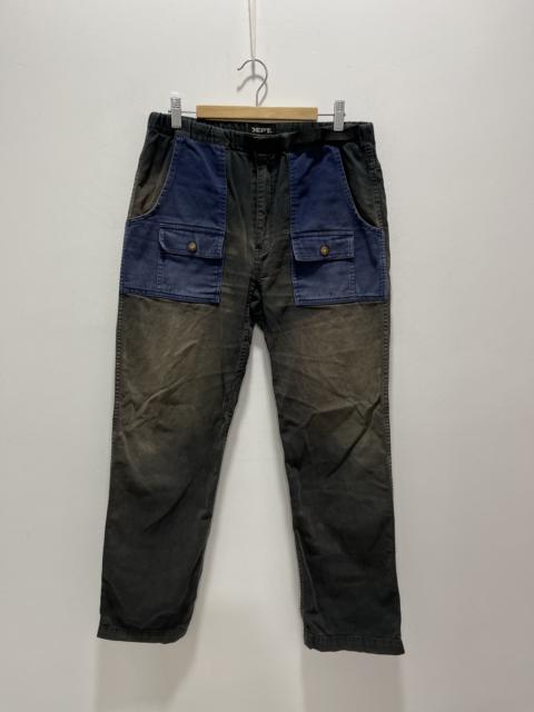 Other Designers Vintage - SUN FADED DEPT POCKET PATCHES TAPE STYLE TROUSER PANTS