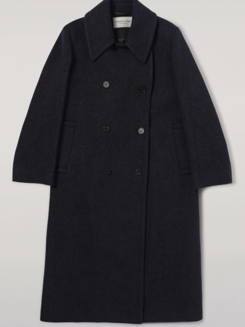 Johnstons of Elgin The Great Coat in Green