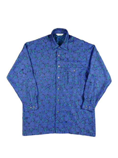 Other Designers Vintage - 💥Vintage 90s Pia Sport Multicolor Floral Shirt Button Ups
