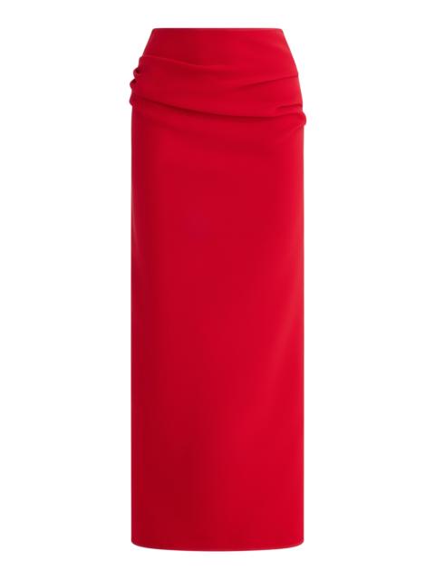 MATICEVSKI Shocking Pencil Skirt red