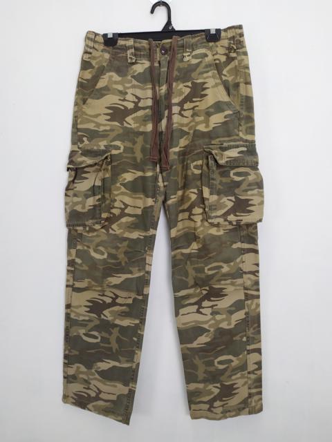 Other Designers Vintage - JUNGLE STORM CAMO FADED CARGO PANTS
