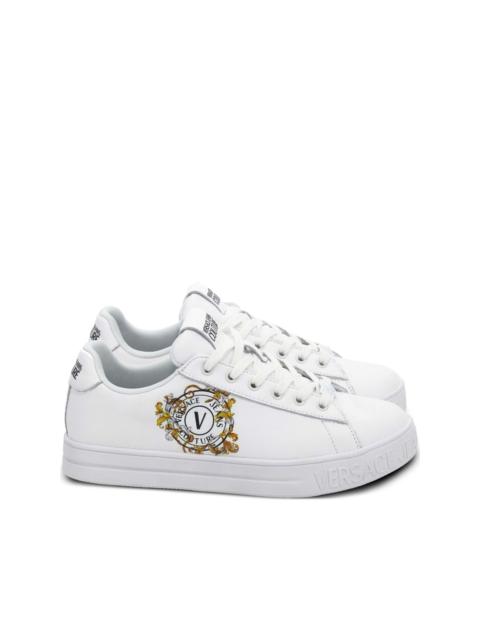 VERSACE JEANS COUTURE logo-print sneakers