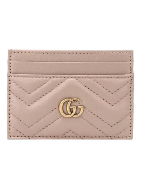 GUCCI Marmont leather card wallet