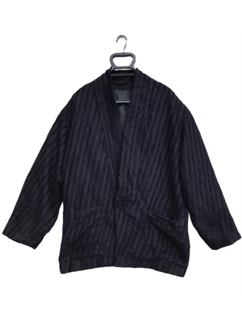 Other Designers Issey Miyake - Essential 80s Issey Miyake Men Wool Line Jacket