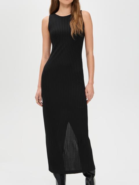 rag & bone Natalia Boat Neck Midi Dress