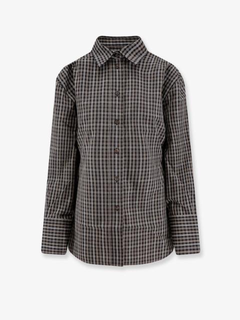 RÓHE Rohe Cotton Shirt With Check Pattern