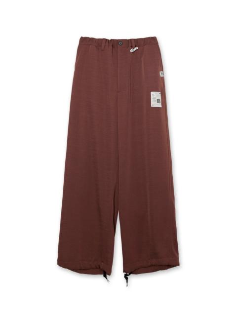Maison MIHARAYASUHIRO Triacetate Gather Trousers