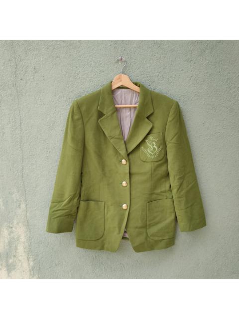 Other Designers Vintage - Vintage BURBERRYS Embroidery Logo Coat Jacket