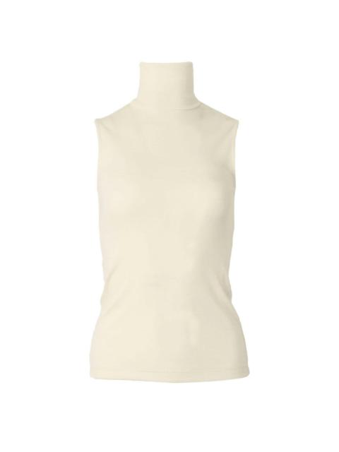 RÓHE FINE MERINO SLEEVELESS TURTLENECK