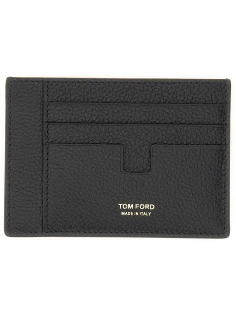 Tom Ford Men Leather Card Holder