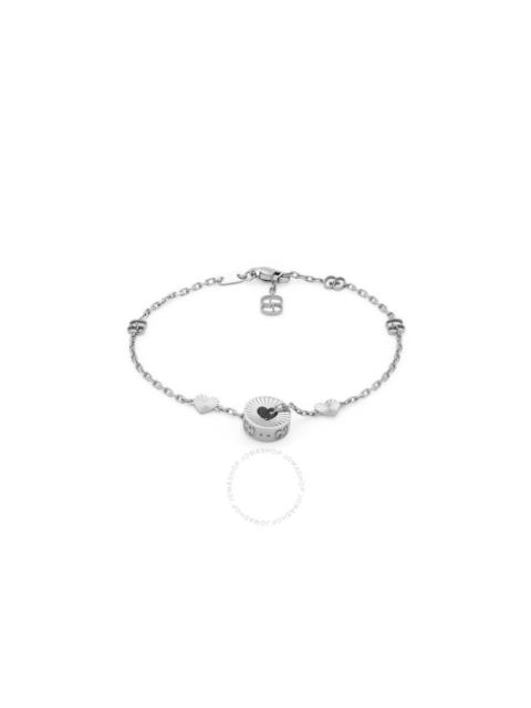 GUCCI Gucci Icon 18kt White Gold Heart Bracelet - YBA729383002