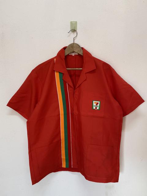 Other Designers Vintage - Vintage 7-Eleven Tee Jacket Full Zipped