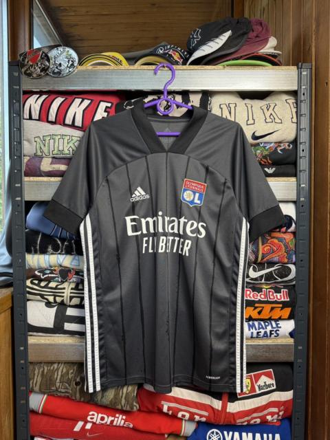 adidas Vintage adidas Olympique Lyonnais soccer jersey size M rare