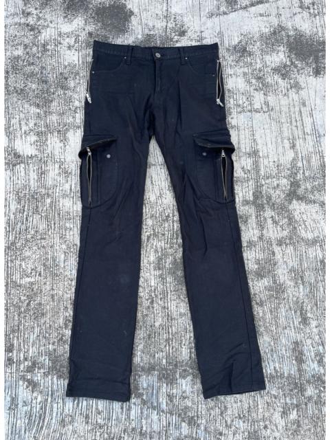 Japanese Brand - Sementic design multi zipper cargo pants