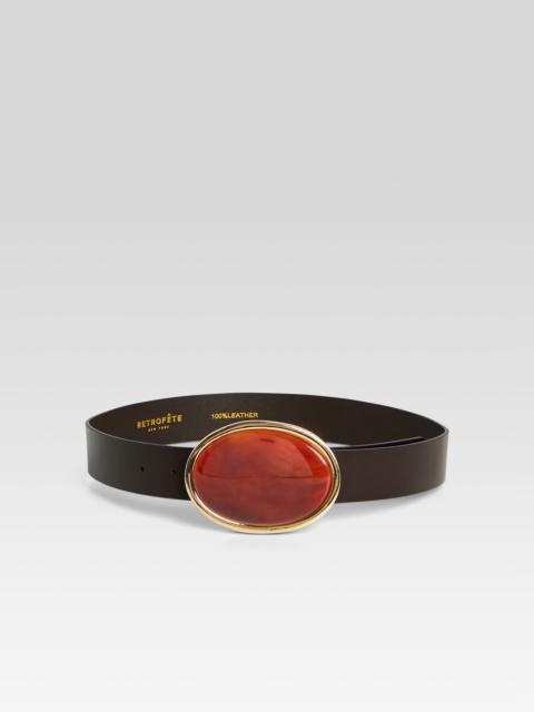 RETROFÊTE DAGMAR LEATHER BELT