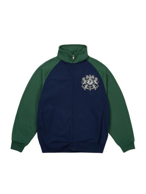 PALACE CREST SWEAT NAVY / RACEY GREEN