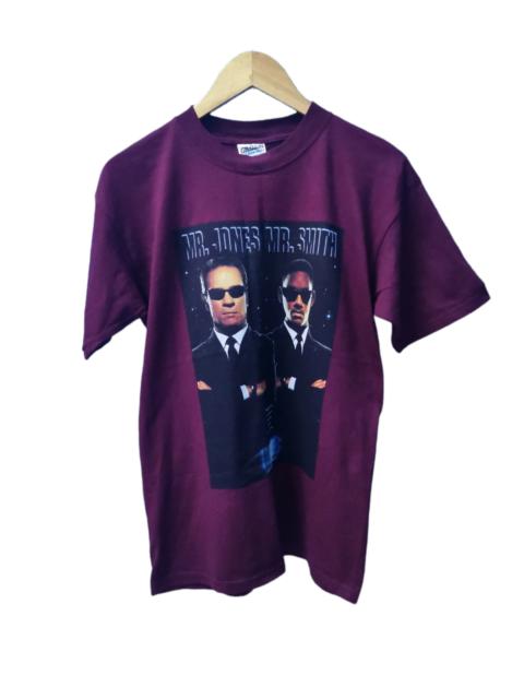 Other Designers Vintage - Vintage Men In Black Movie Tee Will Smith Rare Colour