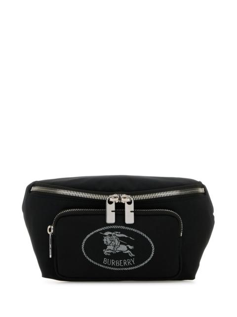 Burberry Black canvas belt bag