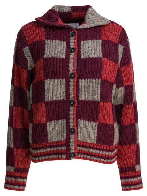 Other Designers Filson Checkered Wool Cardigan