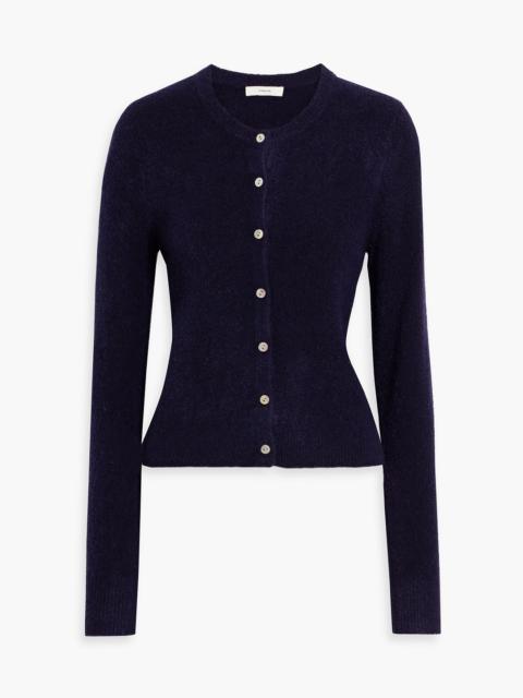 Other Designers Bouclé-knit silk-blend cardigan