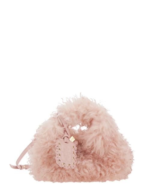 GANNI Ganni Women Hobo Mini Fur
