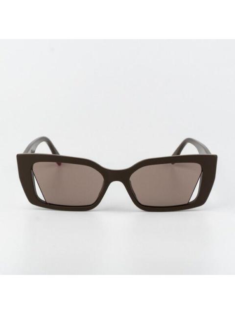 FENDI Fendi Women Sunglasses Shiny Truffle Light Brown Geometric FE40032I 50E NEW