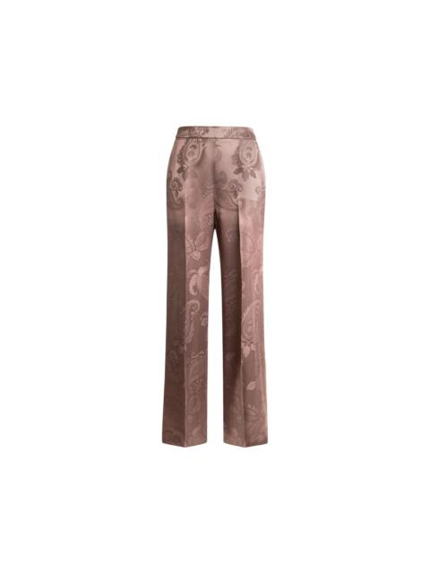 Etro Etro Brown Trousers - Straight Trousers Women