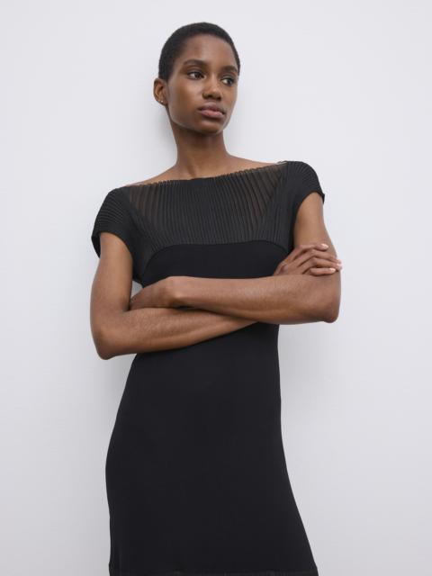 House of Dagmar Contrast Knit dress