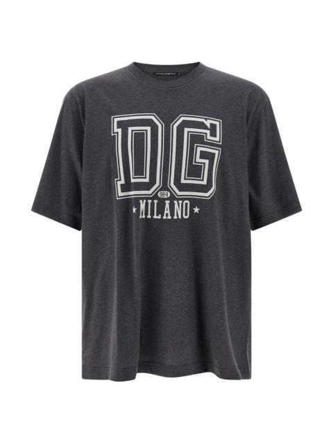 Dolce & Gabbana Flocked print T-shirt