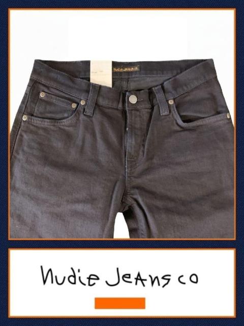 Nudie Jeans BNWT Nudie Jeans Long John Black Black Italy W30 L30