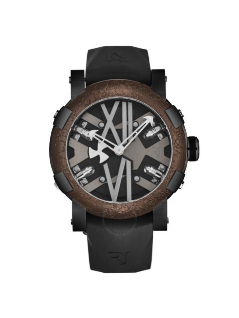 Other Designers Romain Jerome Steampunk Automatic Black Dial Men's Watch RJ.ST.AU.101.20