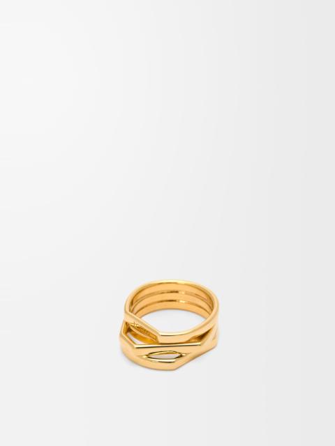 Loewe Stacked ring in sterling silver