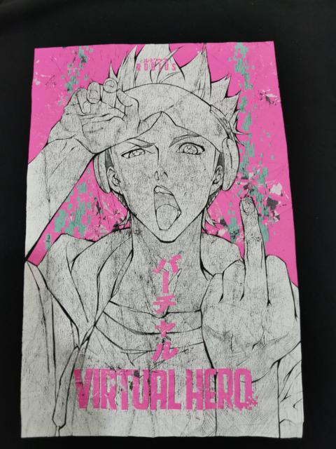 Other Designers Bershka - Bershka x Rubius Virtual Hero Comics Anime Tee Evangelion