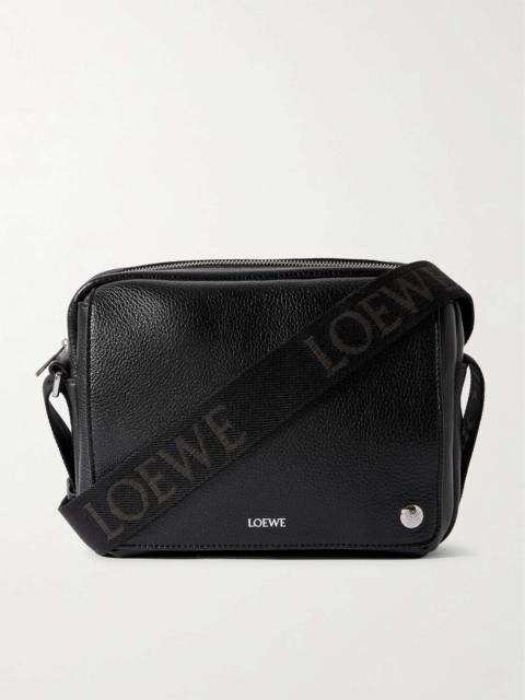 Pebble XS Full-Grain Leather Messenger Bag
