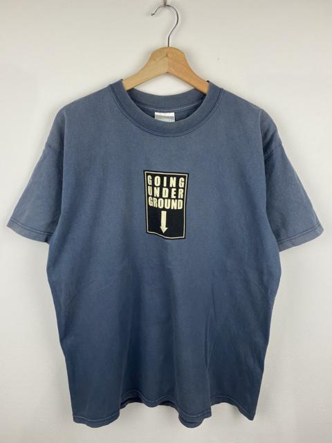 Other Designers Vintage Y2K Going Under Ground Band T-shirt