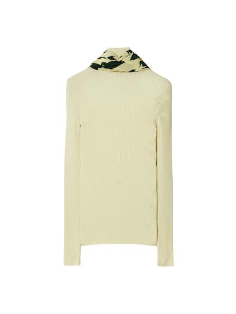 Burberry Burberry Womens Slim Fit Knit Pullover, Size Medium
