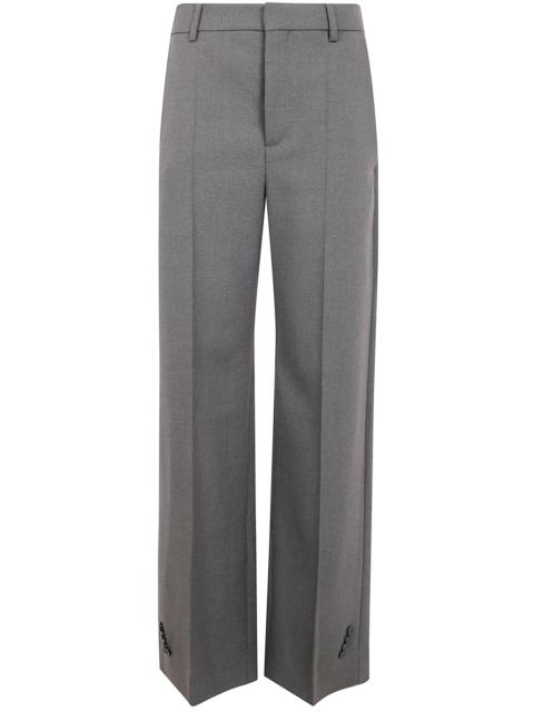 Jean Paul Gaultier Jean Paul Gaultier Women Tailoring Trouser With Hem Buttoning Detail