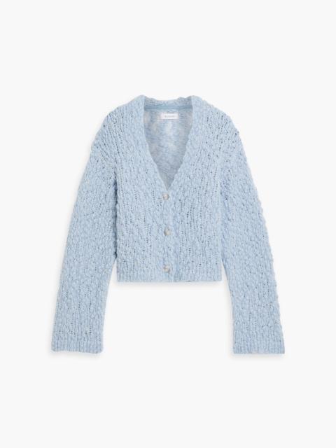 Other Designers Bouclé-knit alpaca-blend cardigan