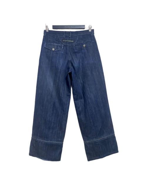 Other Designers 291295=HOMME Denim Baggy Pants Reflection