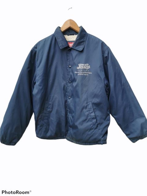 Other Designers Vintage - Vintage Pepsi Cola Fleece Lining Coach Jacket